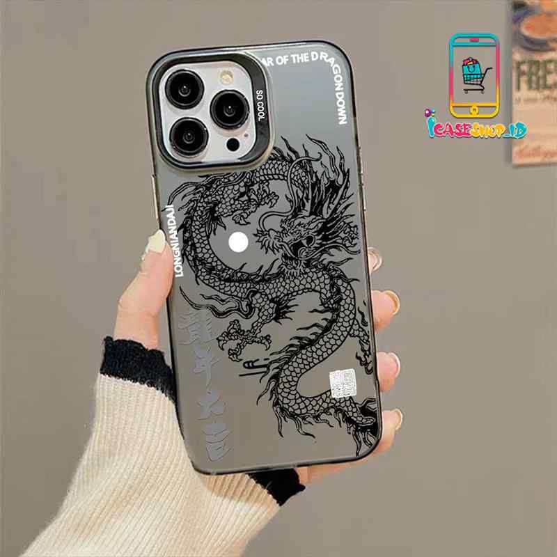 SS891 SOFTCASE สีม่วงมังกร MOTIF สําหรับ XIAOMI REDMI A1 A2 A3 5A 6 6A 8 8A 9 9A 9C 9T 1O 10A 11A 12