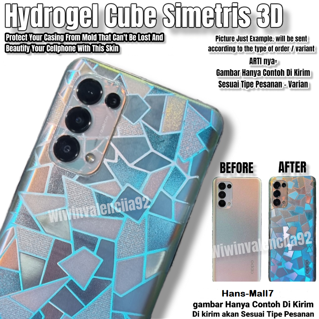 Hans- Hydro Skin 3D Back Anti Glareสมมาตร SAMSUNG J8 J8 J6+ J4 J4+ J7 PRO PRIME Plus Core Duo J710-2