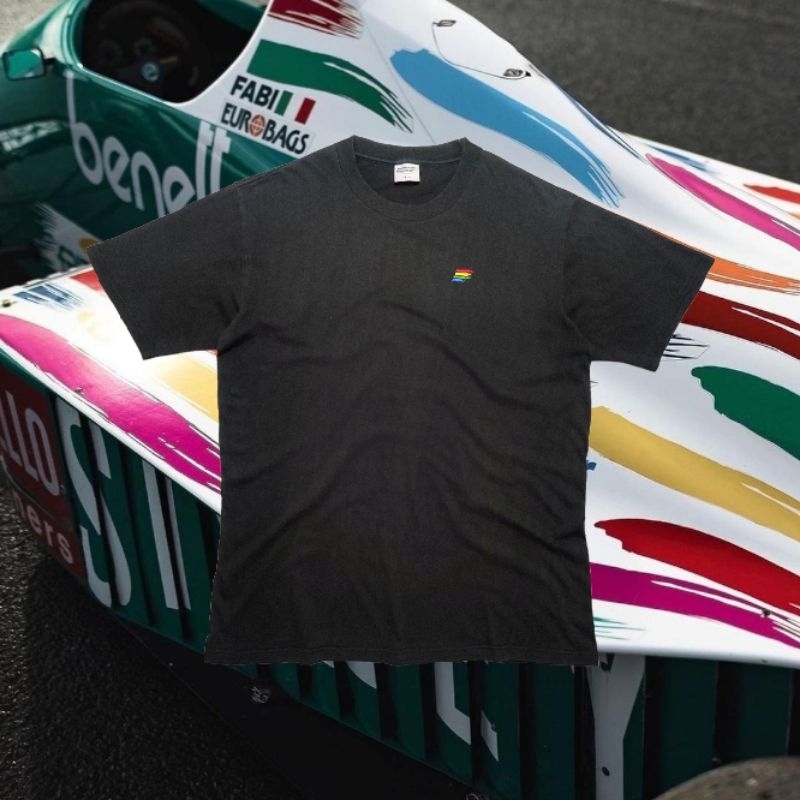 เสื้อยืด ลาย Benetton Formula 1 90s F1 สไตล์วินเทจ