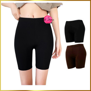 Legging Shortpants Wanita Dewasa Bahan Spandek Standar & Jumbo