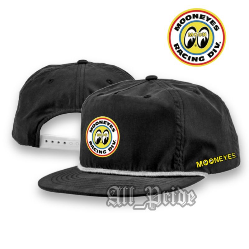 พรีเมี่ยมคลาสสิกหมวก Snapback/หมวกเชือก Snapback Oldskool Casual Racing ผู้ชายผู้หญิง/MOONEYES RACING DIV
