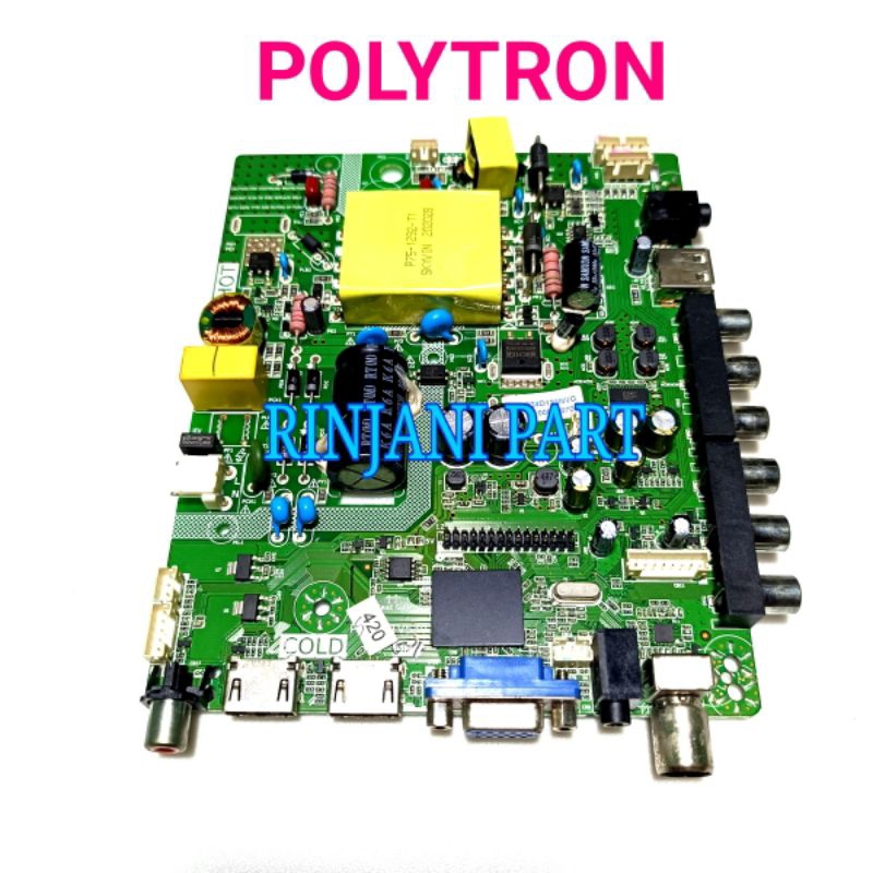 POLYTRON PLD 24D123 PLD 24D123G LED TV เมนบอร์ด PLD 24D123NVG