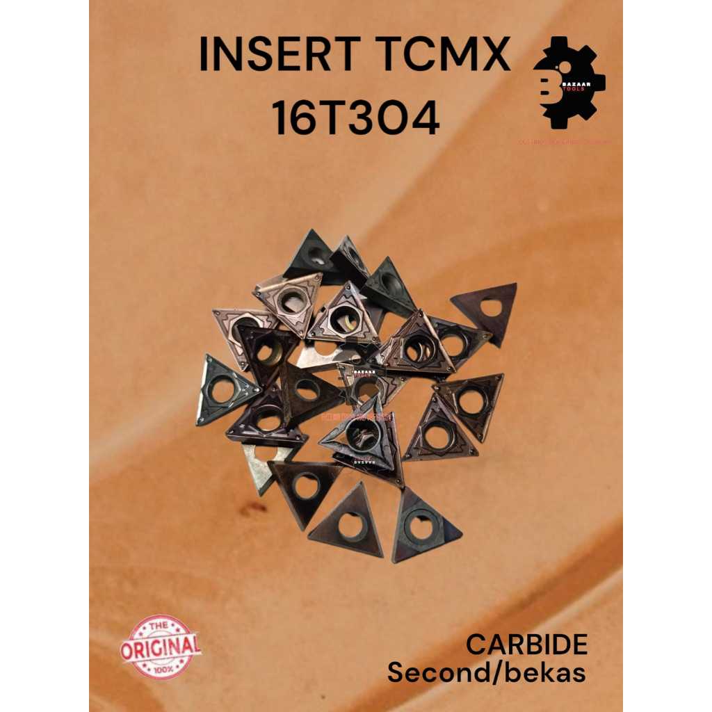 INSERT TCMX 16T304 SECOND มือ/ใช้แล้ว