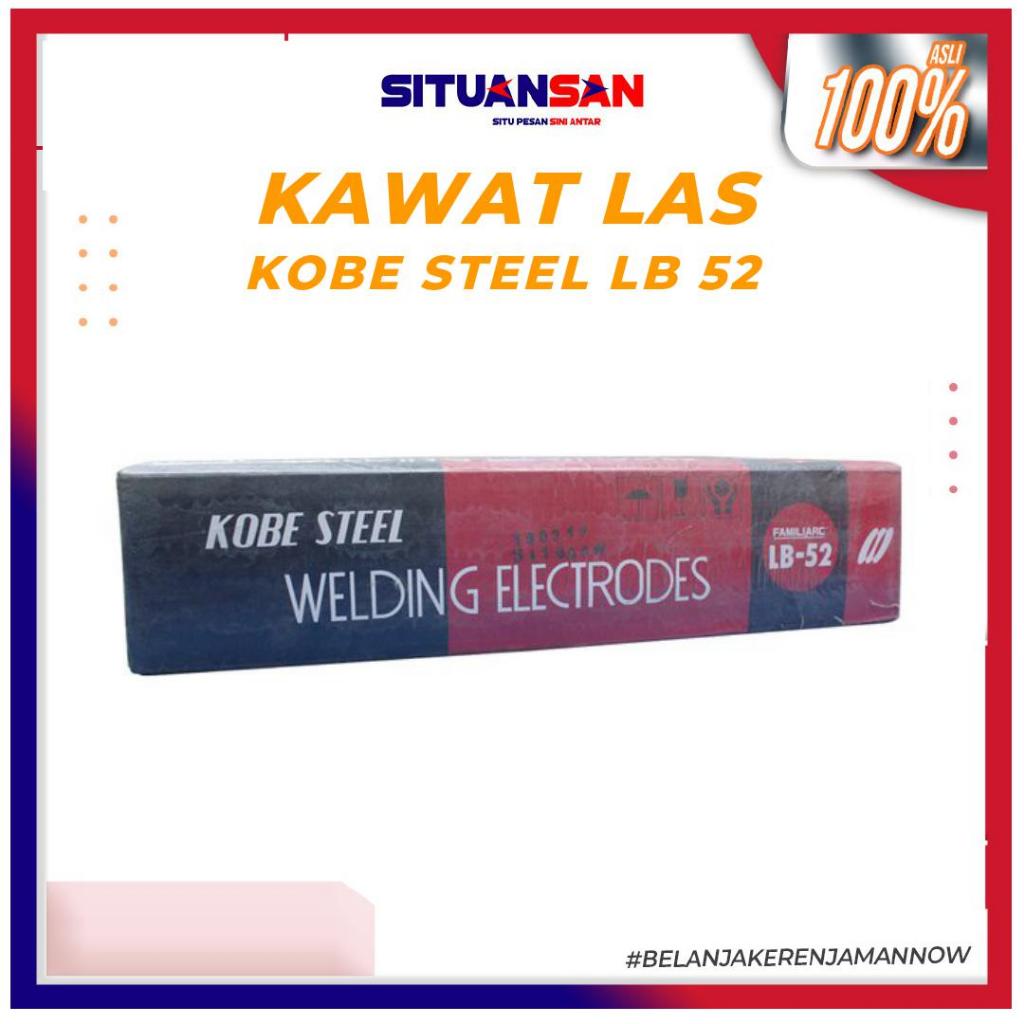 ลวดเชื่อม LB 52 เชื่อมอิเล็กโทรด AWS E7016 5กก. KOBE STEEL Original