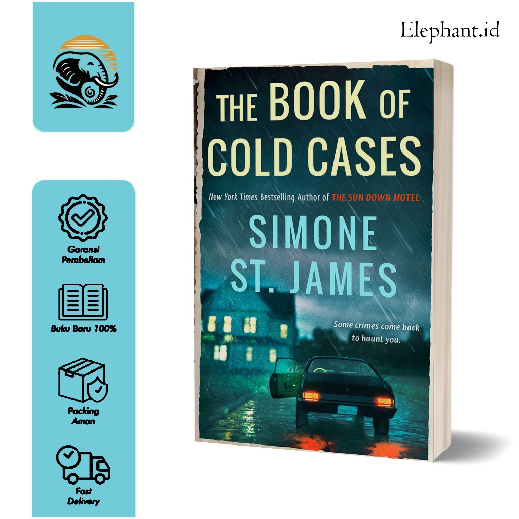 หนังสือ The Book of Cold Cases โดย Simone St James (ภาษาอังกฤษ)