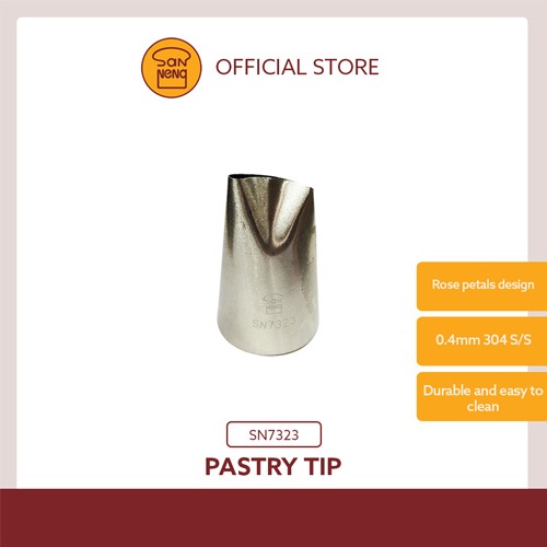 SN7323 PASTRY TIP - เค้ก SPUIT - เครื่องมือตกแต่งเค้ก