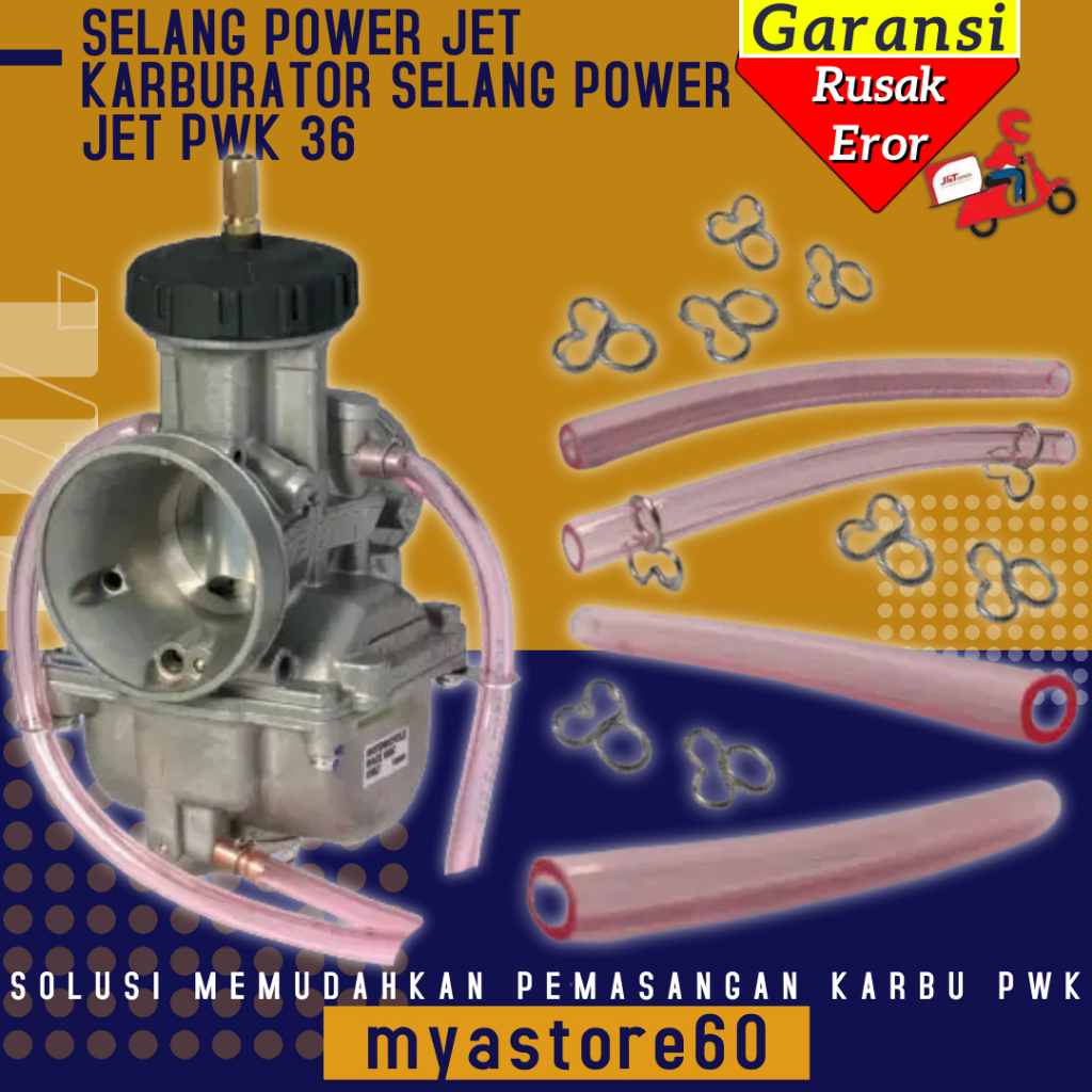 PJ ท่อนักบิน Jet คาร์บูเรเตอร์ คาร์บูเรเตอร์ PWK คาร์บูเรเตอร์ 36 วัสดุหนา Anti-Leak Power Jet ท่อ P
