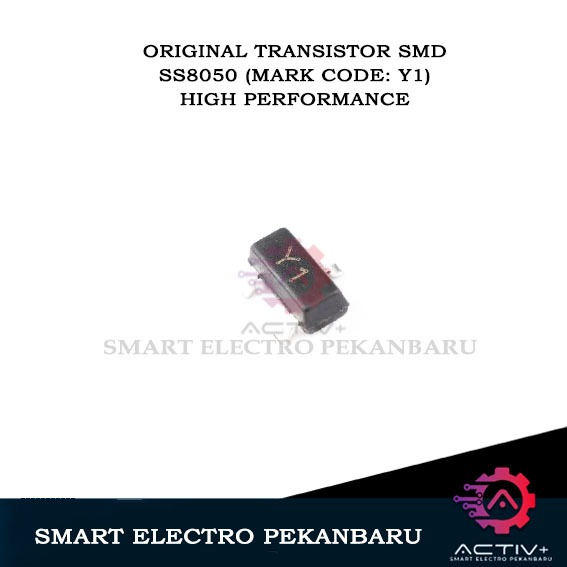 Original SMD SS8050 (MARK CODE: Y1) SOT-23 ทรานซิสเตอร์ Y1 SS-8050 SMT 25V 1.5A SOT-23 SMD NPN ทรานซ