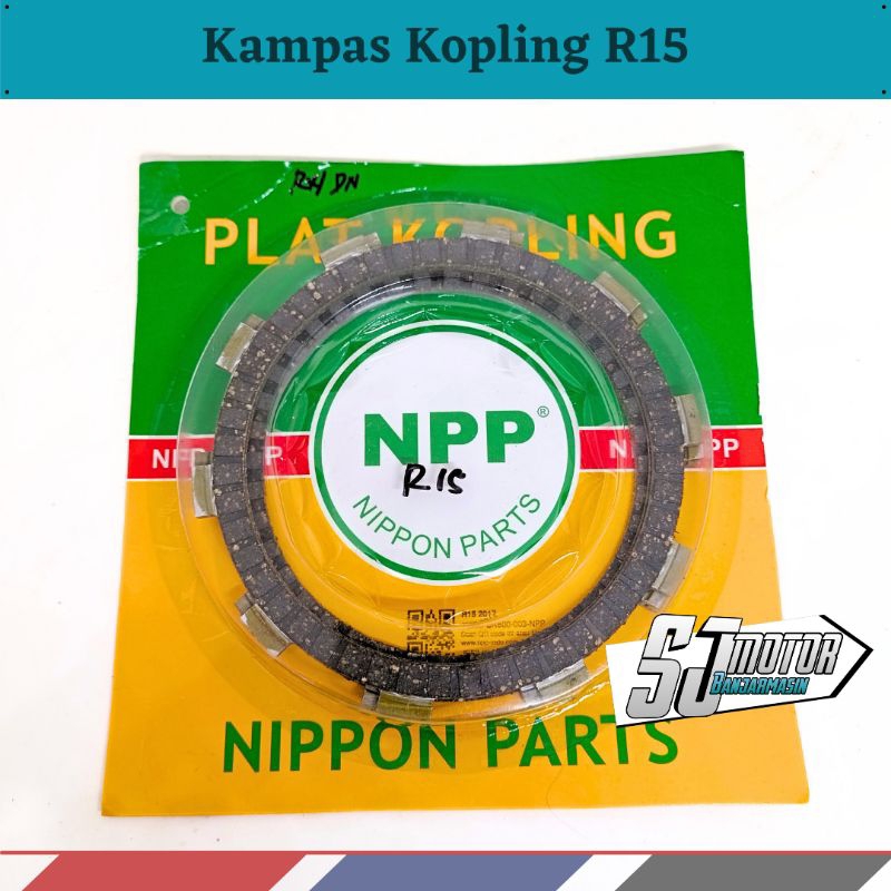 แผ่นคลัช NPP R 15 R15 V3 (2017) Vixion New (2017)-2022)