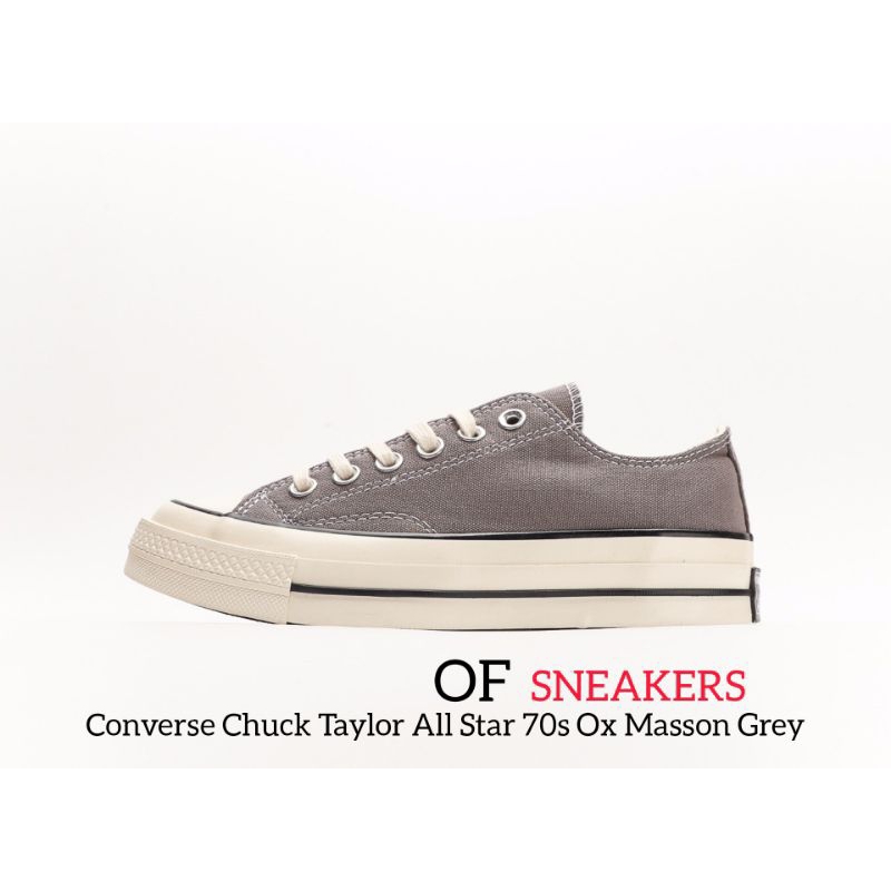 Converse Chuck Taylor All Star 70s Ox Masson รองเท้าสีเทา ของแท้ 100%