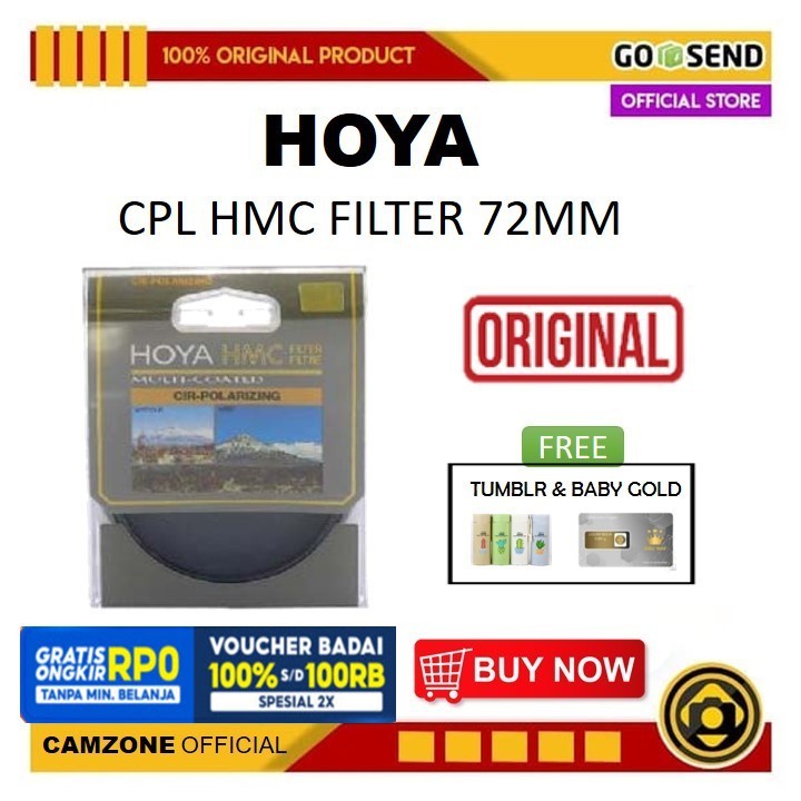 Hoya CPL hmc ฟิลเตอร์ 72 มม. CPL 72 มม. - ตัวป้องกันเลนส์ -
