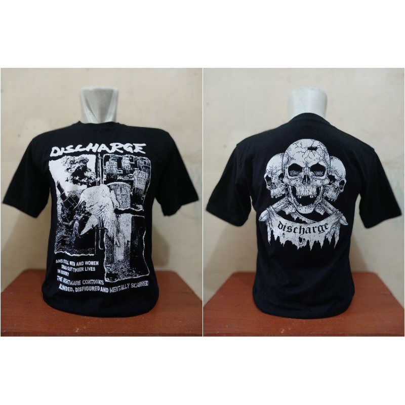 เสื้อยืด DISCHARGE PUNK | เสื้อยืด DISCHARGE PUNK BAND MUSIC