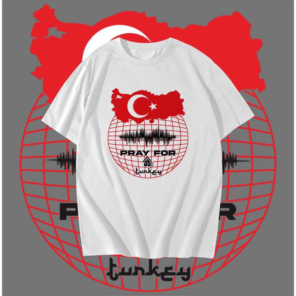 เสื้อผ้าของที่ระลึกตุรกี PRAY สําหรับ TURKEY - เสื้อยืดของที่ระลึกตุรกี PRAY สําหรับ TURKEY BATCH 1