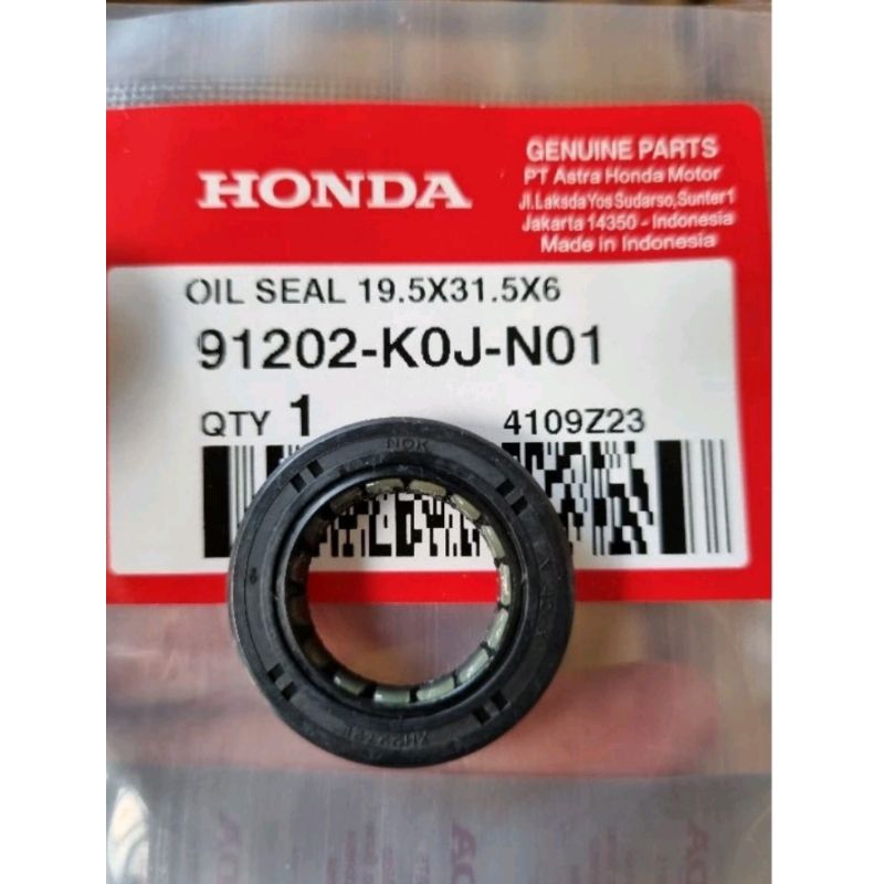 ซีลเพลาข้อเหวี่ยงซ้ายสําหรับ Honda Genio, New Beat, New Scoopy,91202-K0J-N01
