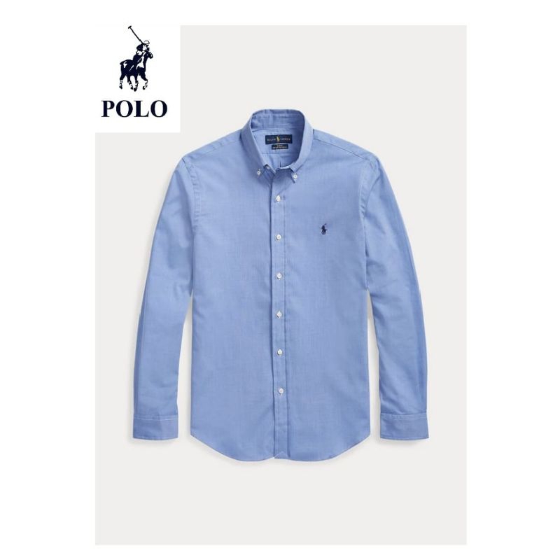 เสื้อเชิ้ตผู้ชาย KEMEJA POLOS Ralph Lauren