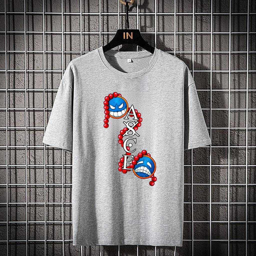ASGARD777 เสื้อเชิ้ตแขนสั้นผู้ชาย DISTRO SHIRT ASCE เสื้อยืด