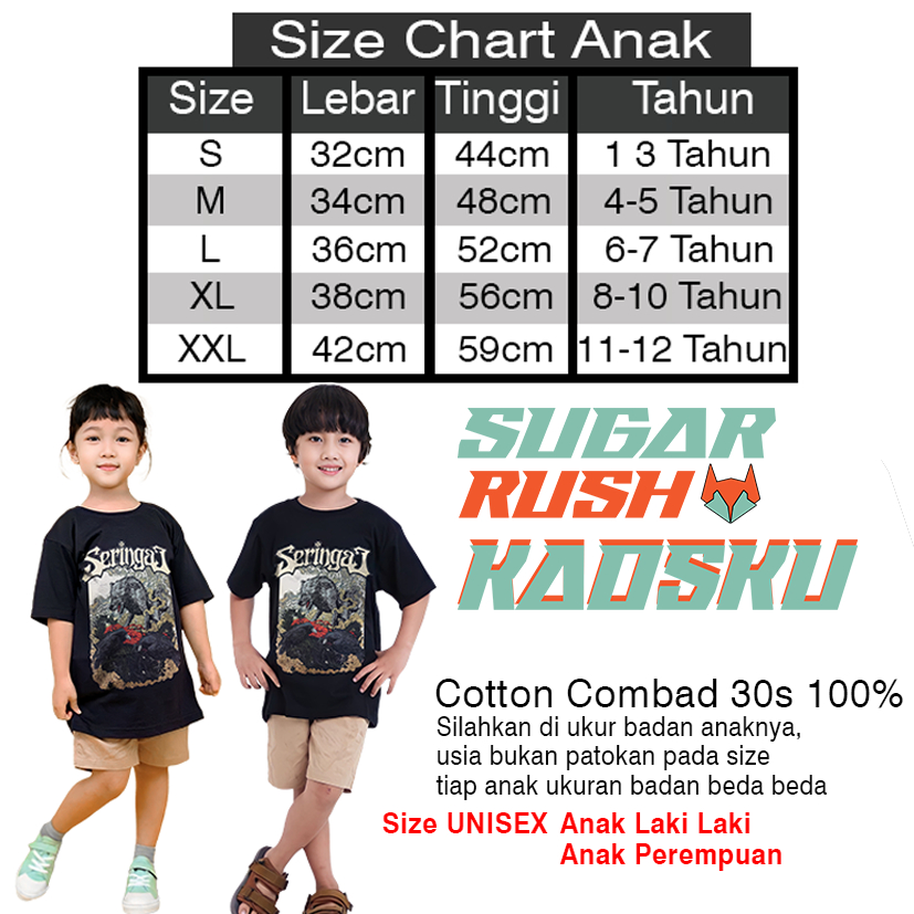 เสื้อยืดเด็กวงร็อคโลหะ Slipknot เสื้อยืด distro สําหรับเด็กผู้ชาย หวีผ้าฝ้าย 30s - รูปที่ 2