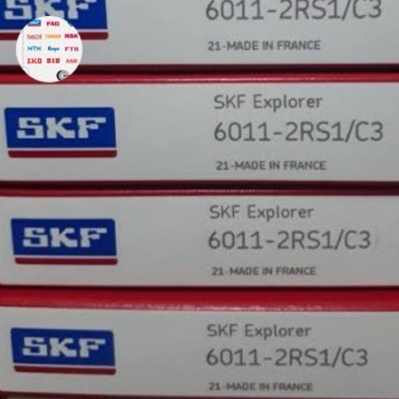 แบริ่ง 6011 2RS C3 SKF ORIGINAL