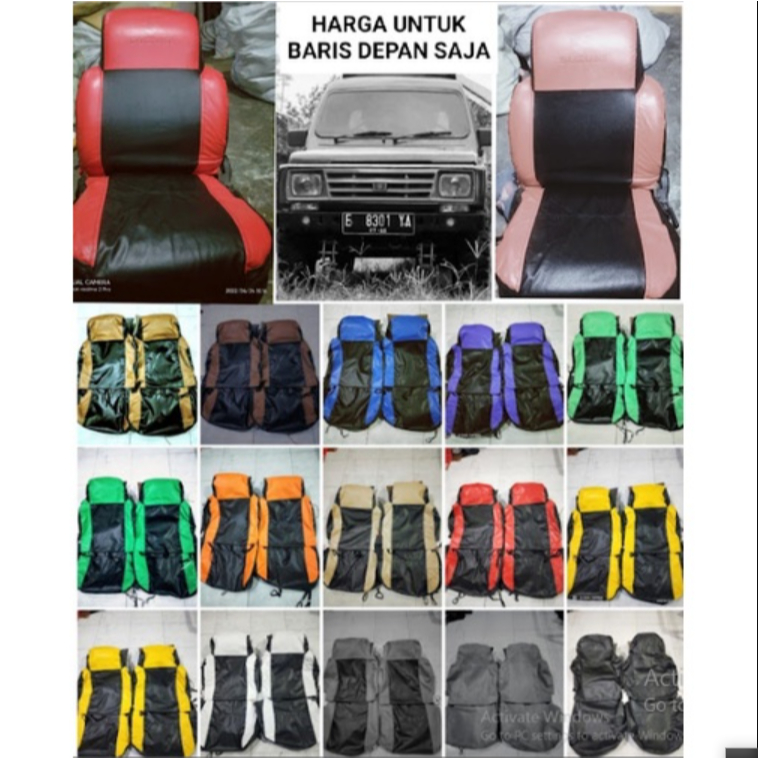 Katana Car Seat Cover/ Suzuki jimny Car Seat Leather/katana