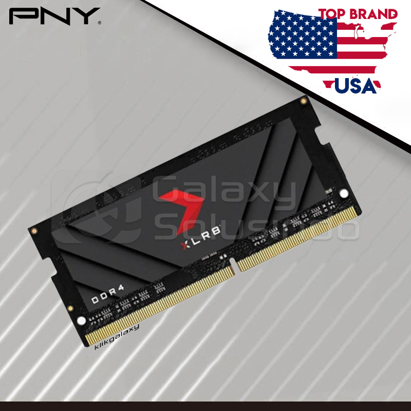 PNY XLR8 SODIMM 8GB DDR4 3200MHZ หน่วยความจํา Ram โน้ตบุ๊กแล็ปท็อป