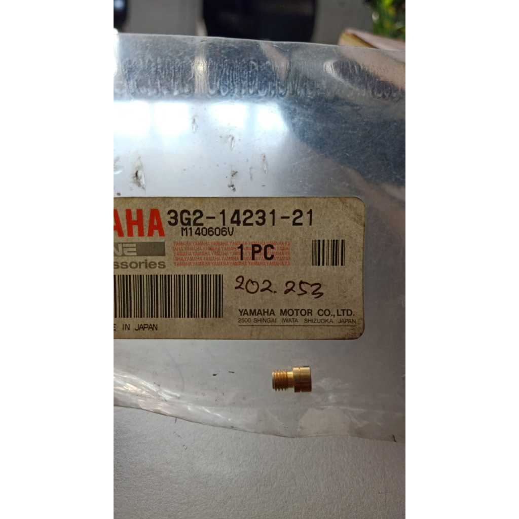 MAIN JET YAMAHA JUPITER MX ORIGINAL YGP 3G2-14231-21