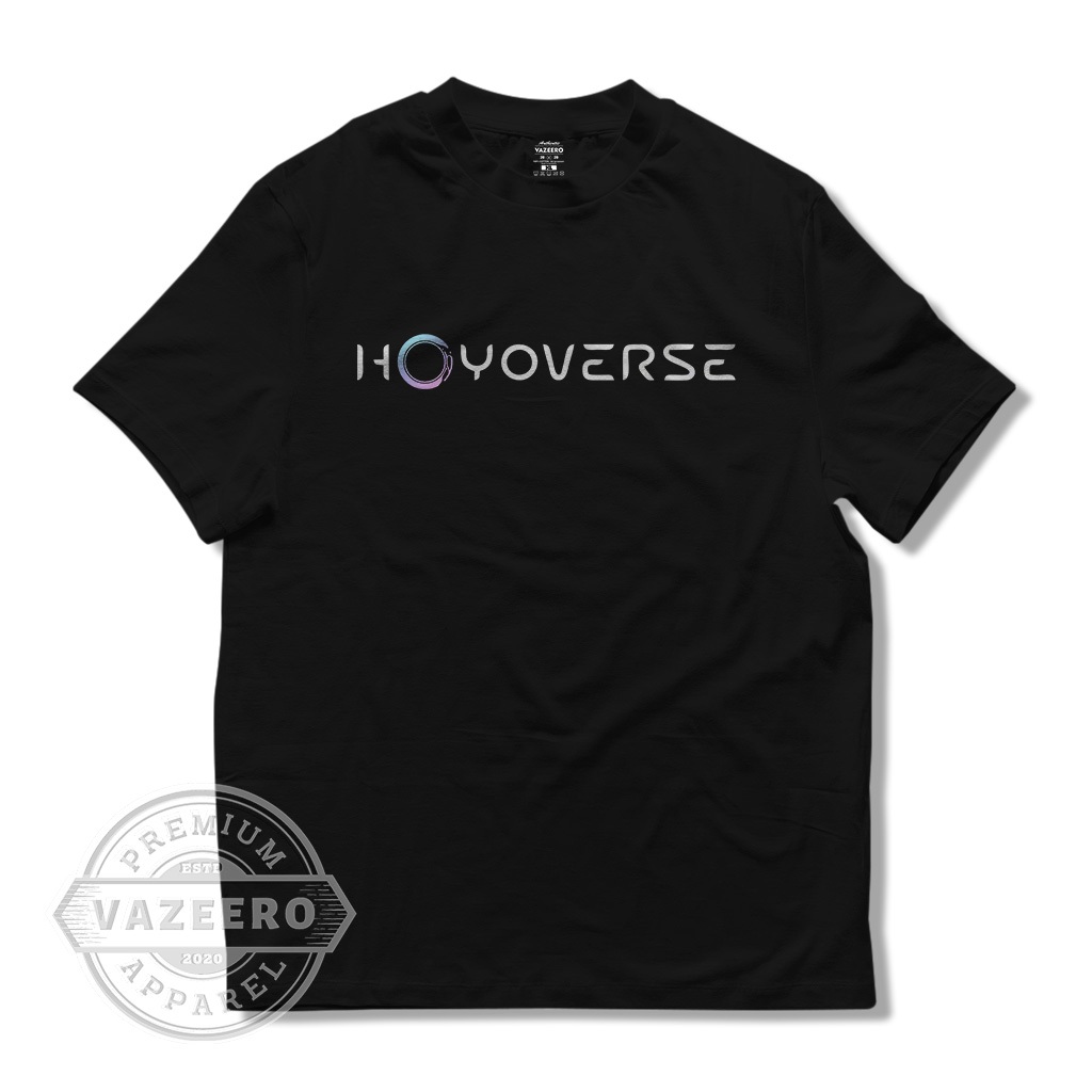 VZR Genshin Impact เสื้อยืด Hoyoverse Opening - ผ้าฝ้าย 100% Combed 24s