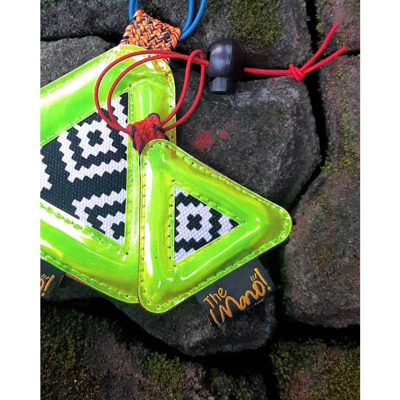 CAHAYA TRIANGLE REFLCTOR สําหรับจักรยานหรือตัวแยกสี / ตัวแยกแสง, การออกแบบ RAISED TICKNESS - ขนาดเล็ก - รูปที่ 6