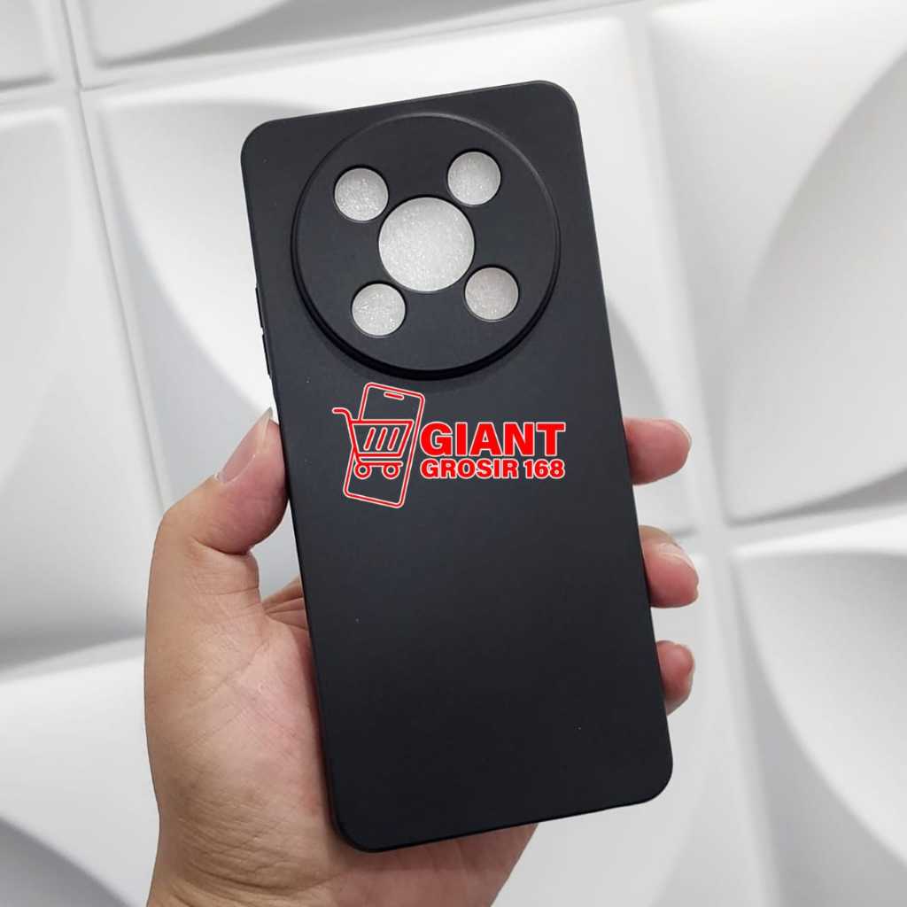 Itel RS4 Softcase Macaron Black / Silicone Black Case Itel RS4