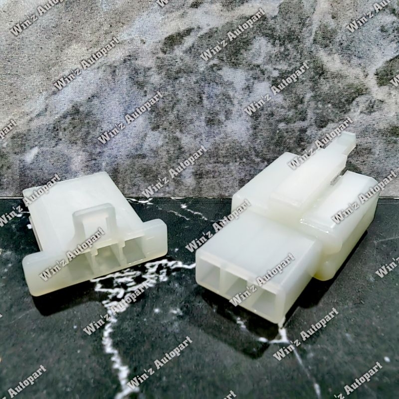 SMALL 3 PIN NYLON SOCKET TYPE 110 (SOCKET ONLY/KOSONGAN) / SMALL 3 PIN NYLON SOCKET / SMALL 3 PIN NY