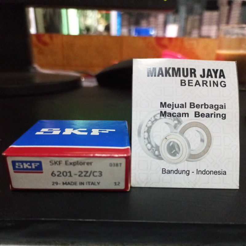 BEARING 6201 2Z C3 / 6201 ZZ C3 SKF อิตาลี ORIGINAL