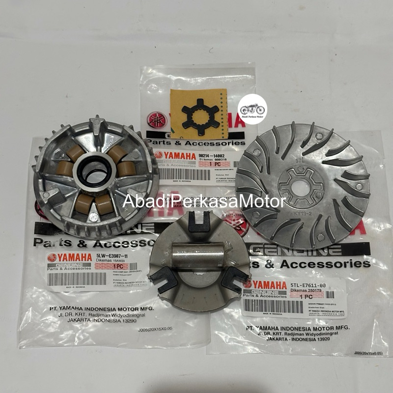 Matahari roller Assy house + บ้านบอลพัดลม + แหวนกันแดด Yamaha Mio Sporty Smile Soul Karbu (5TL)