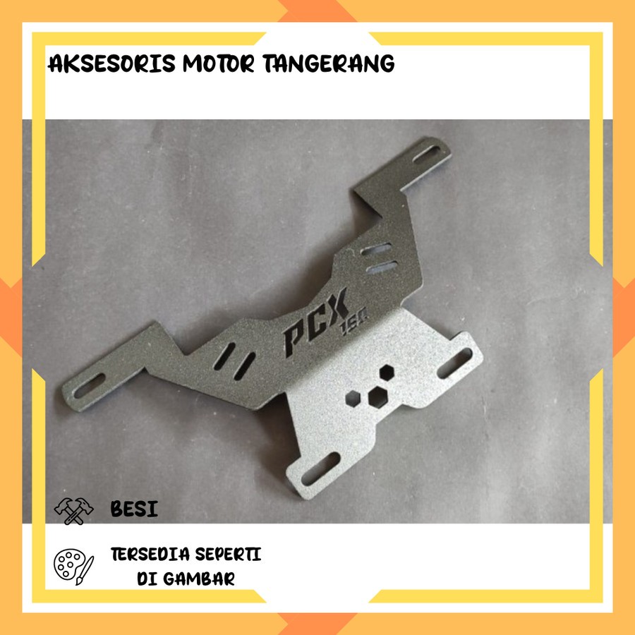 PCX 150CC NUMBER PLATE MUSTACHE/PCX 150CC NUMBER PLATE/PCX 150CC NUMBER PLATE HOLDER/PCX PLATE