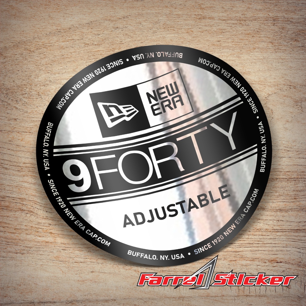 9FORTY STICKER NEW ERA CAP NINE FORTY STICKER