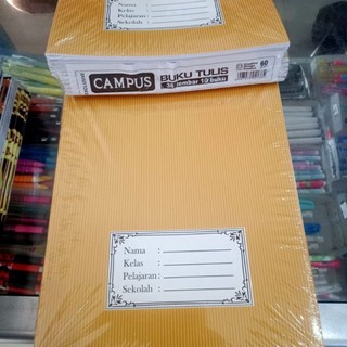 BUKU TULIS SAMPUL COKLAT 38 LEMBAR ISI 10 BUKU