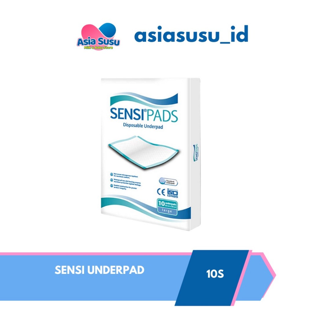 Sensi Underpad 10 's - การรักษาแบบดูดซับ - Sensipads