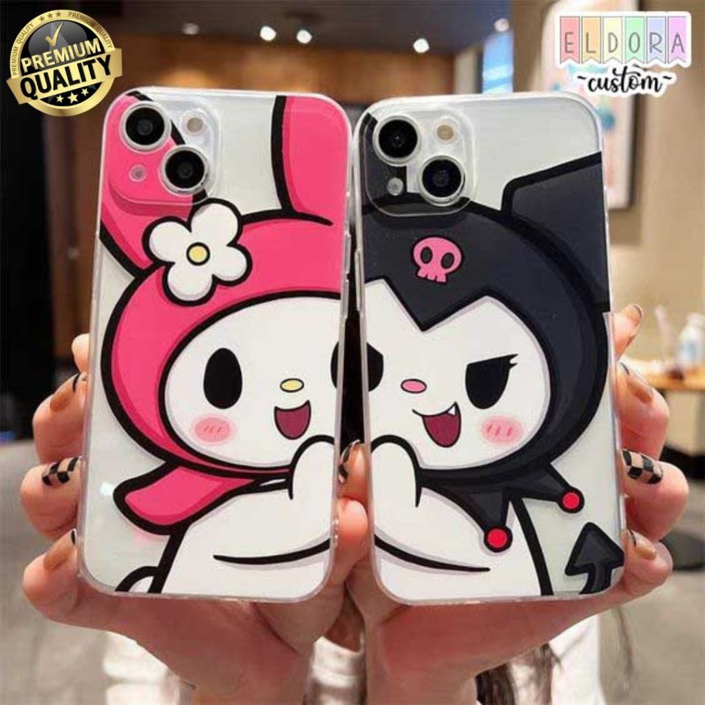 [SOFTCASE ] Kuromi และ My Melody เคสใส Xiaomi Redmi S2 8 8a pro 9a 9c 10 4G 10 5G 10a 10c 10T/10T pro 11T/11T pro 12C 13T note 7 note 8 note 9 note 9 pro note 9 pro note 10 4G note 10 5G note 10 pro 4G note 10 pro 5G note 11 note 11 pro note 12