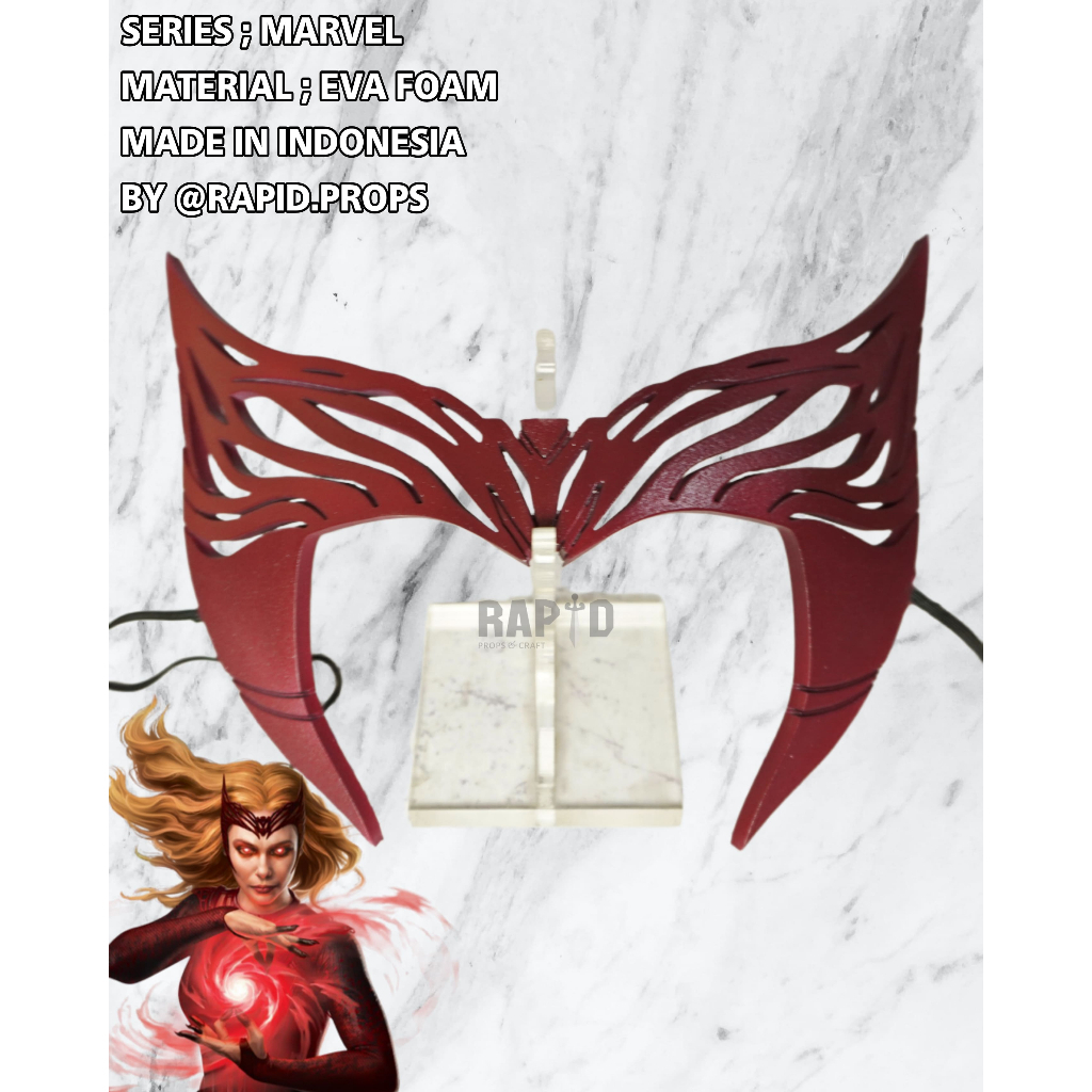 Scarlet Witch Marvel สําหรับคอสเพลย์