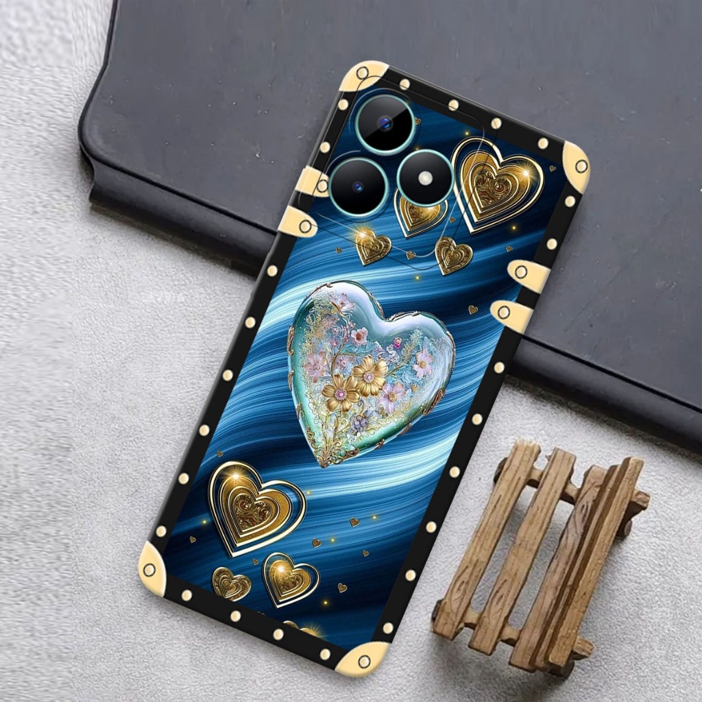 เคส HP Realme Note 50 C51 C53 เคสแฟชั่น Softcase Macaron ปกป้องกล้องปลอกโทรศัพท์มือถือตัวป้องกันโทรศ