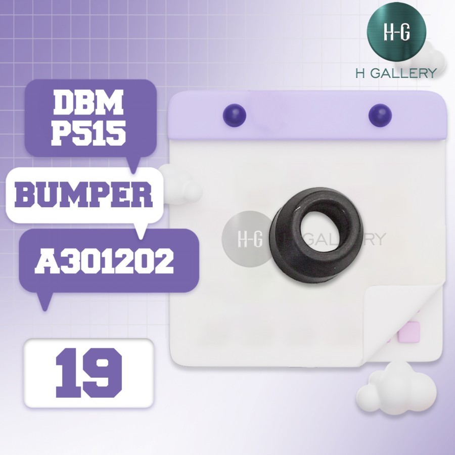 DBM - P 515 / SPARE PART DBM P515 [ BUMPER ] *S