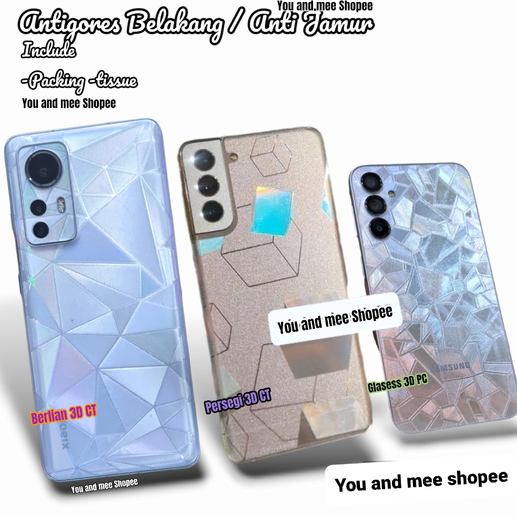 มาย$! กลับผิว 3D Motif OPPO A38 A18 A78-NFC A58 A96 A95 A55 A54 A74 A76 A36 A33 A92 A52 A1K A5 A9 20