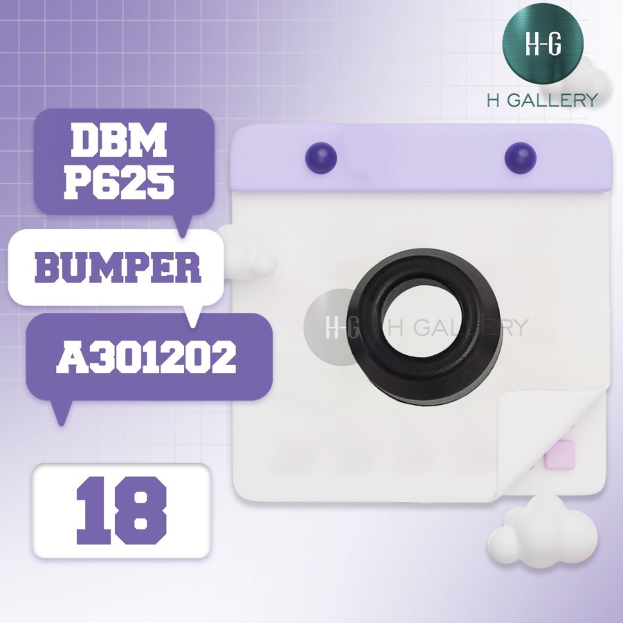 DBM - P 625 / SPARE PART DBM P625 [ BUMPER ] *S