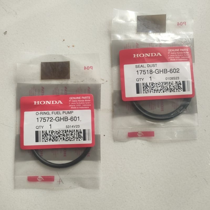 ปั๊มเชื้อเพลิงที่สมบูรณ์ oring Seal Genio Beat New street Vario PCX ADV Sonic GTR 17572-GHB-601 1751