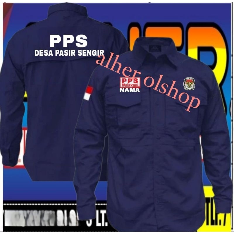 KEMEJA PPS เสื้อยุทธวิธี PPS เสื้อยุทธวิธี เสื้อ ชุด PDL ชุด PDL ทํางาน ชุดทํางาน VOOTing กรรมการ รั