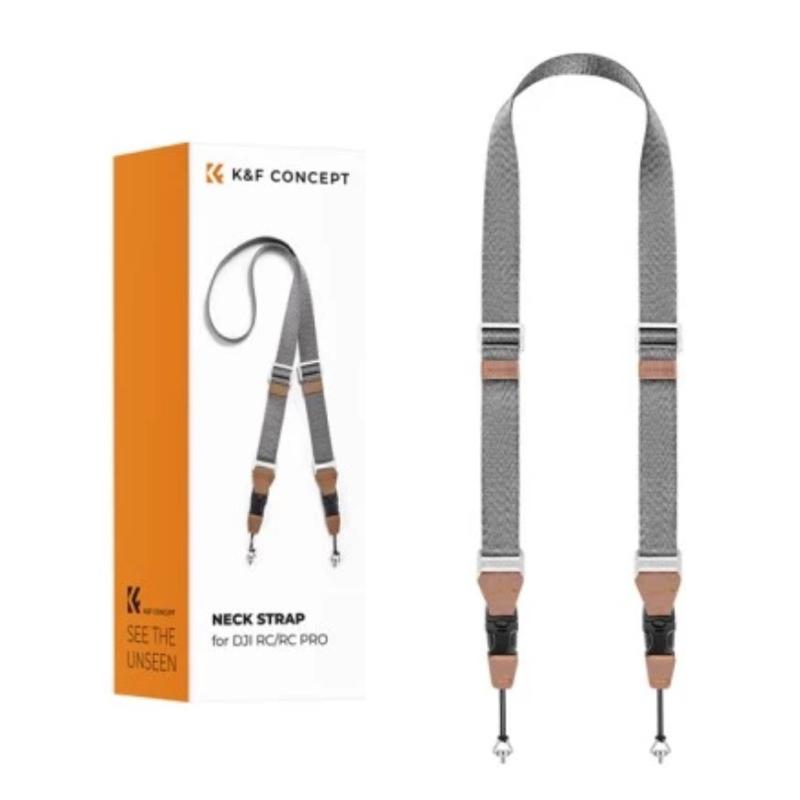 K & F KNF Concept สําหรับ DJI RC PRO สมาร์ทคอนโทรลเลอร์กล้องสายคล้องคอสําหรับช่างภาพปรับกล้องไหล่สลิ