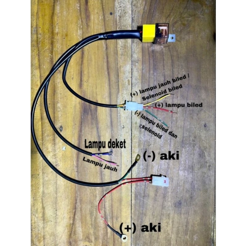 RELAY BILED CUSTOM AR PROJECT SOCKET H4 และ UNIVERSAL
