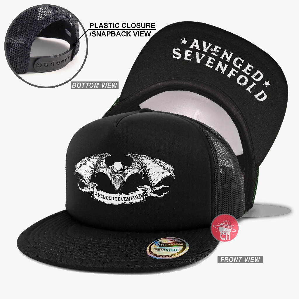 A7X Avenged Sevenfold Snapback / หมวก Trucker / หมวกตาข่าย / หมวก Trucker / หมวก Trucker / หมวกดั้งเดิม / หมวกผู้ชาย / หมวก Unisex / หมวกผู้หญิง / หมวก / หมวก / หมวก / หมวก / หมวก / หมวก Distro หมวกต้นฉบับ / หมวกวงโลหะ ดนตรี / หมวกเซนต์เอ็ม