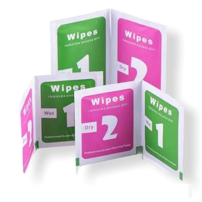 LAYER HP Screen Tissue กระดาษทิชชูกระจกนิรภัย (5 คู่เปียกและแห้ง)