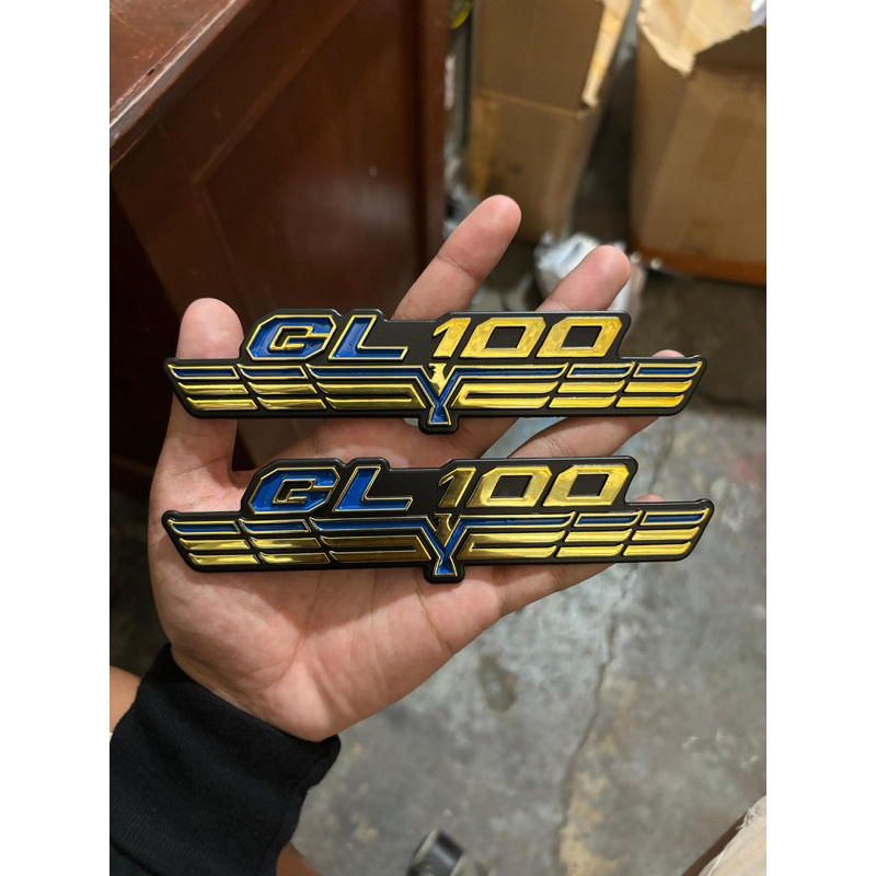โลโก้ Honda gl100 honda gl125 garuda สัญลักษณ์ honda gl100 โลโก้กล่องแบตเตอรี่ honda gl125 garuda ho