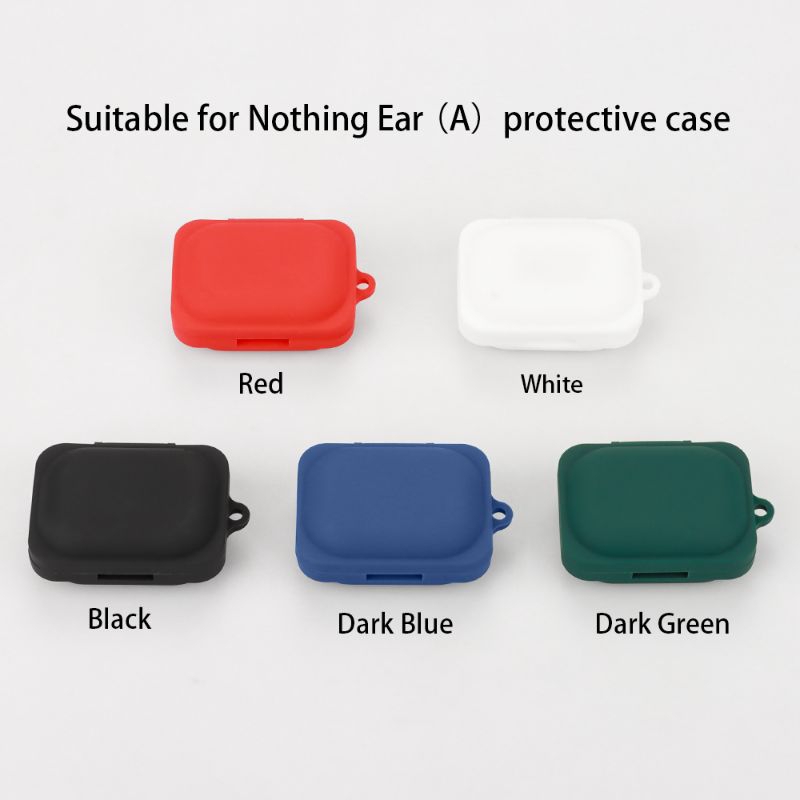 Case Cover Casing Silicone Protective Nothing ear (a) Ear a + Carabiner