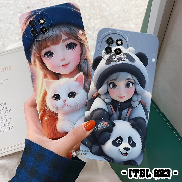 เคสโทรศัพท์ HP Itel S23 - เคสตัวละคร Itel - เคสโทรศัพท์ - ล่าสุด Itel S23 ซิลิโคน - เคสโทรศัพท์น่ารั